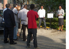 participants of a communications workshop - photo by Ambush and Studio